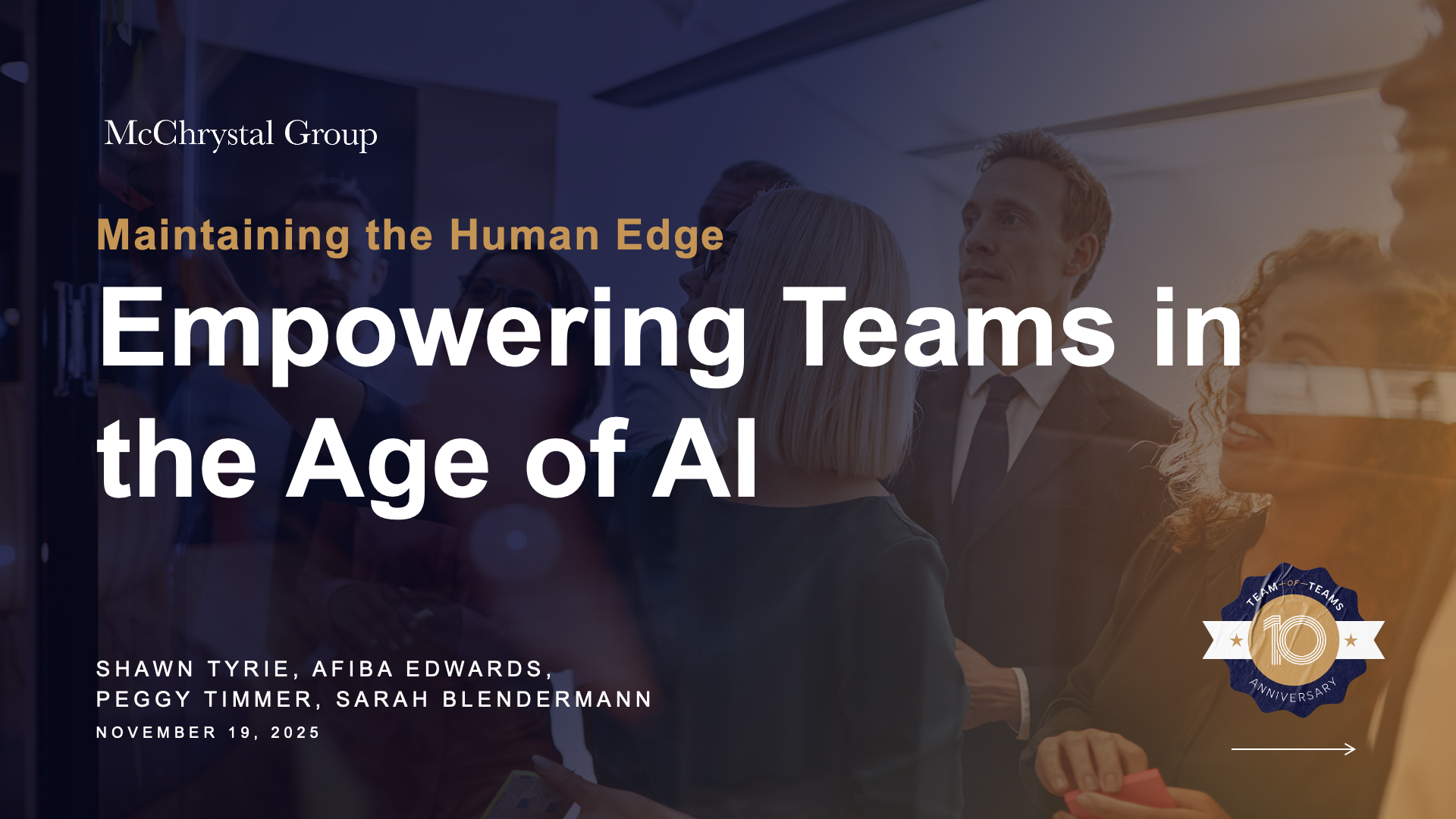 Empowering Teams in the Age of AI