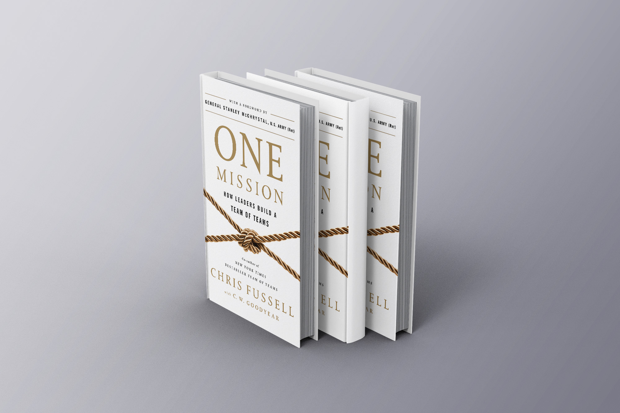 Chief of Staff Book Cover, "One Mission"