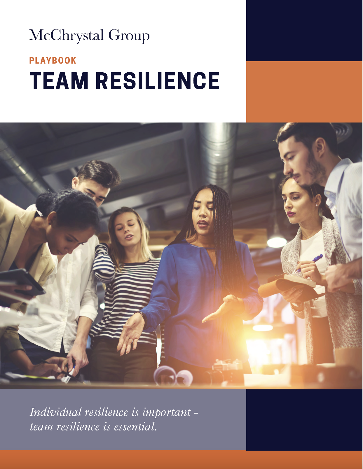Playbook for organizational resilience