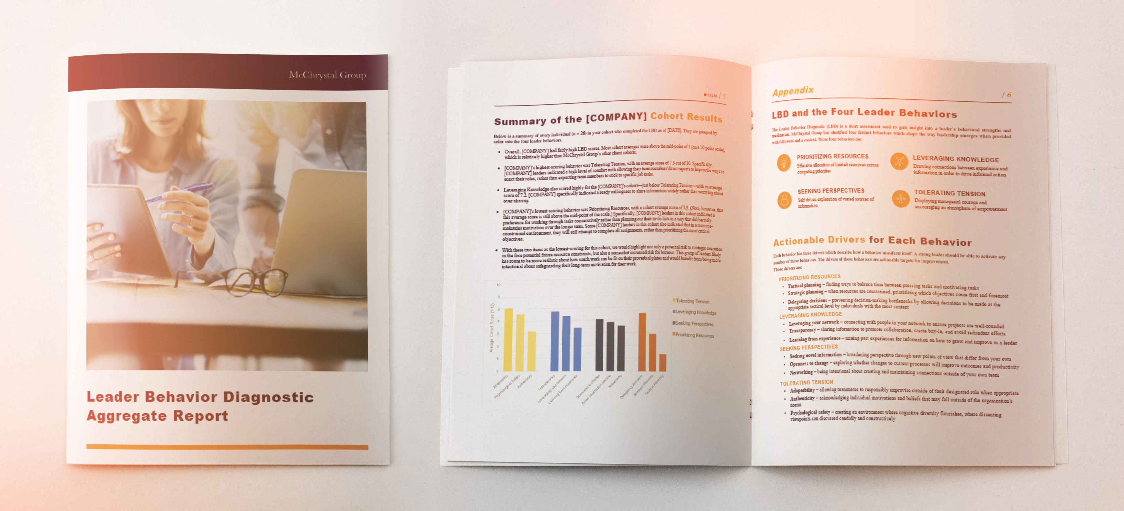 Example of Leader Behavior Diagnostic Printed Report